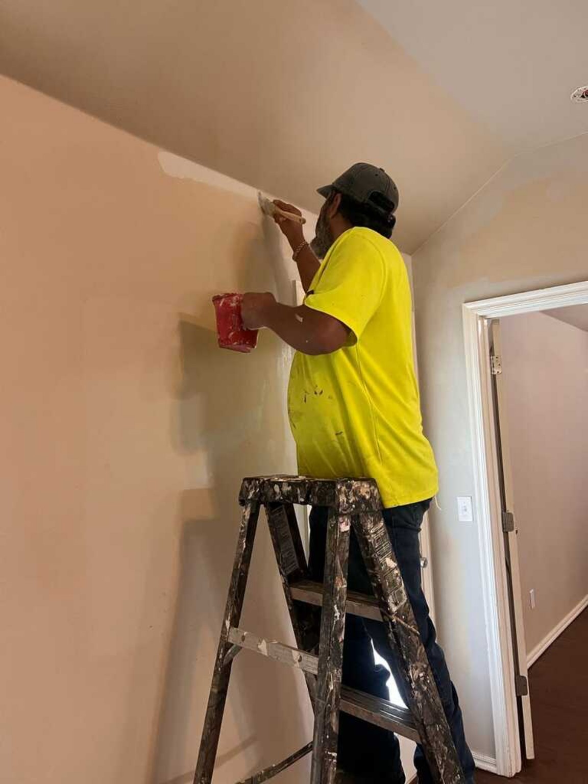 Interior painting project completed by Total Home Care